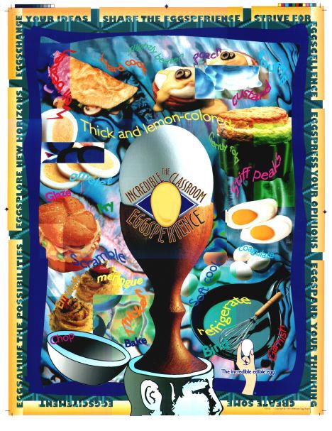 Large Egg Poster
