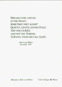 Dreams come and go